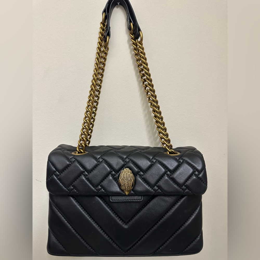 Kurt Geiger London Kensington Medium Real Leather Handbag
